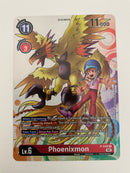 Digimon Phoenixmon  P-049 Campaign Rare Holo Rare Near Mint