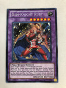 Yugioh Gem-Knight Ruby HA05-EN019 Secret Rare 1st Edition Near Mint
