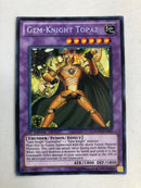 Yugioh Gem-Knight Topaz HA05-EN021 1st Edition Secret Rare Near Mint