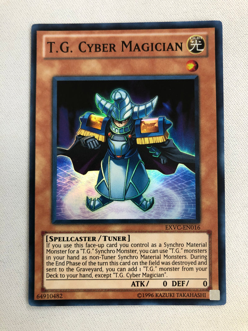 Yugioh T.G. Cyber Magician EXVC-EN016 Super Rare Extreme Victory Near Mint