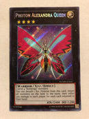 Yugioh Photon Alexandra Queen NUMH-EN047 Secret Rare Unlimited Edition Near Mint