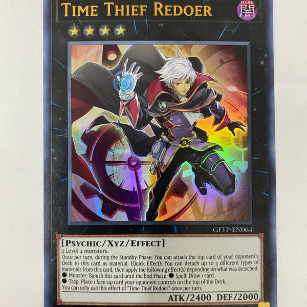 Yugioh Time Thief Redoer GFTP-EN064 Ultra Rare 1st Edition NM