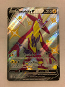 Shiny Toxtricity V SV112/SV122 Shining Fates Holo Rare Pokemon Card Near Mint