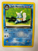 Dark Wartortle 46/82 Uncommon 1st Edition Vintage Pokemon Card NM