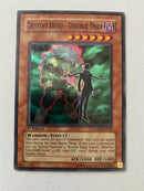 Yugioh Destiny Hero  Double Dude POTD-EN012 Super Rare 1st Edition NM