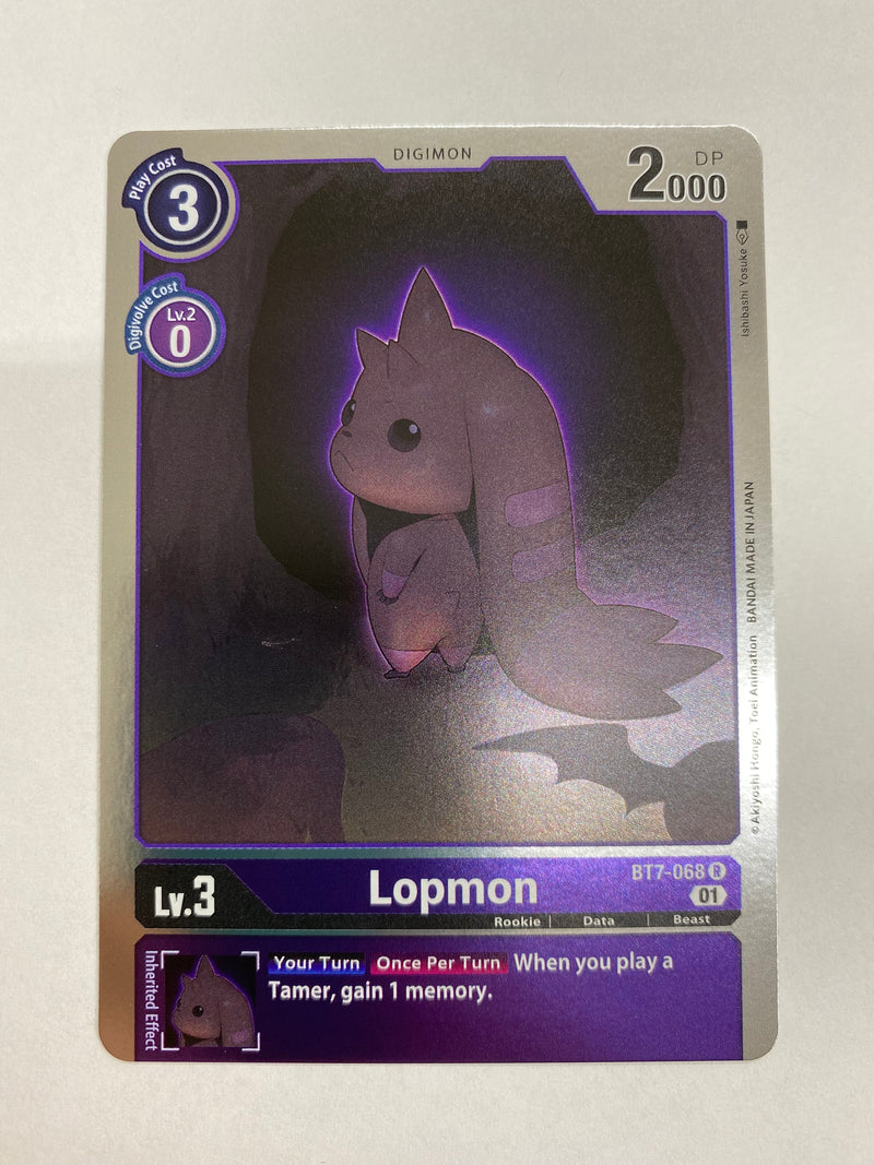 Digimon TCG Lopmon  BT7-068 Rare Near Mint