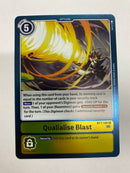 Digimon TCG Qualialise Blast BT7-100 Next Adventure Rare Naer Mint