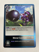Digimon TCG Metal Cannon  BT7-104 Rare Near Mint