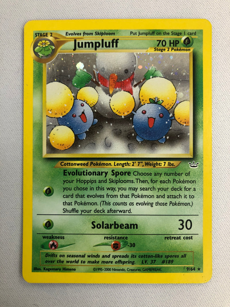 Jumpluff 9/64 Neo Revelation Holo Rare Pokemon Card Near Mint