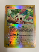 Plusle 8/97 Holo Rare Reverse Holo Pokemon Card Near Mint