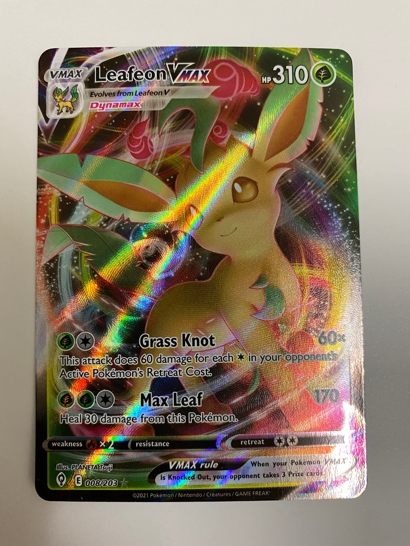 Leafeon VMAX - SWSH07: Evolving Skies (SWSH07)