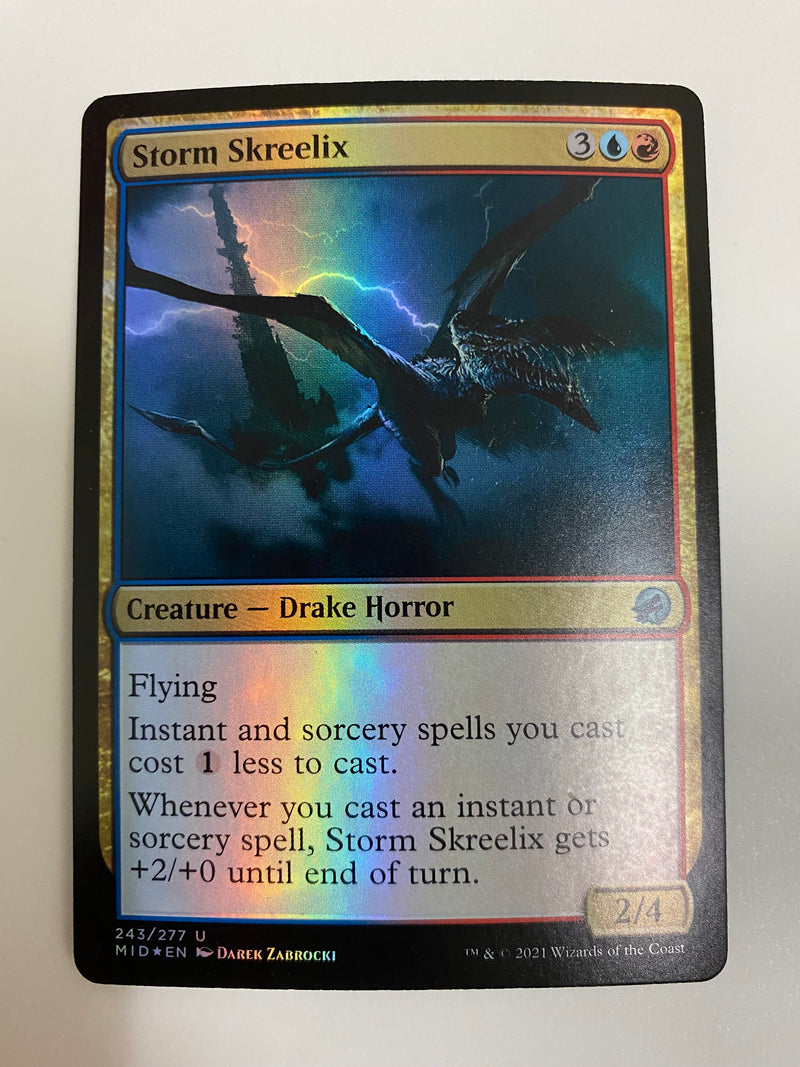 MTG Storm Skreelix Innistrad 243/277 Midnight Hunt Naer Mint