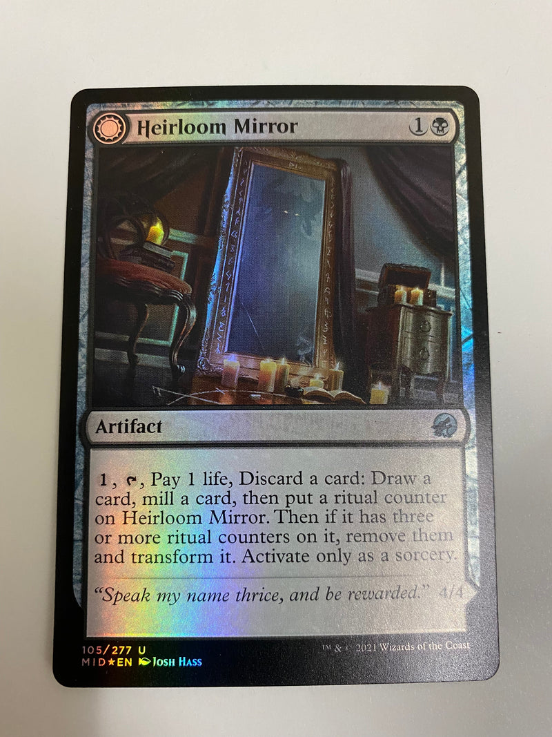 MTG Heirloom Mirror 105/277 Innistrad: Midnight Hunt Near Mint