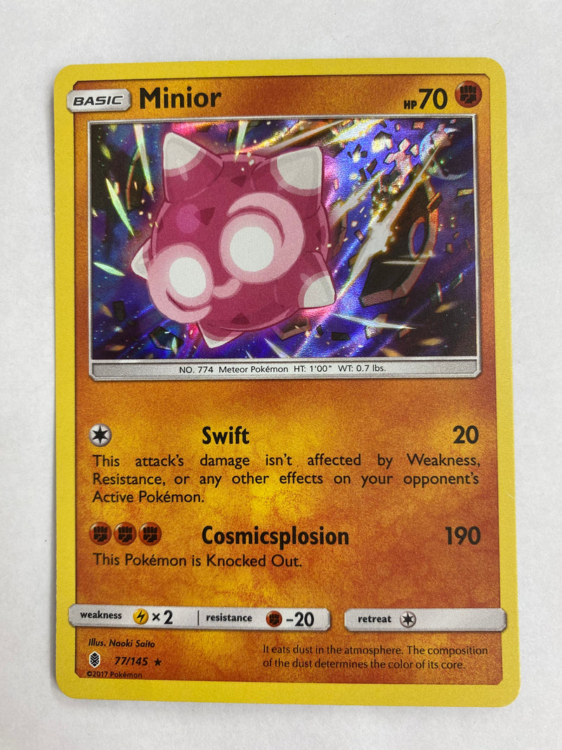 Minior 77/145 Sun & Moon: Guardians Rising Reverse Holo  Pokemon