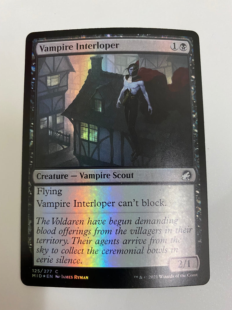 MTG Vampire Interloper 125/277 Magic the Gathering Near Mint