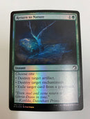 MTG Return to Nature 195/277 Innistrad: Midnight Hunt  Regular Near Mint