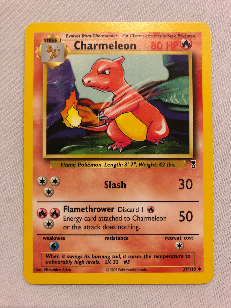 Charmeleon 37/110 Uncommon Legendary Collection Pokemon Card Near Mint