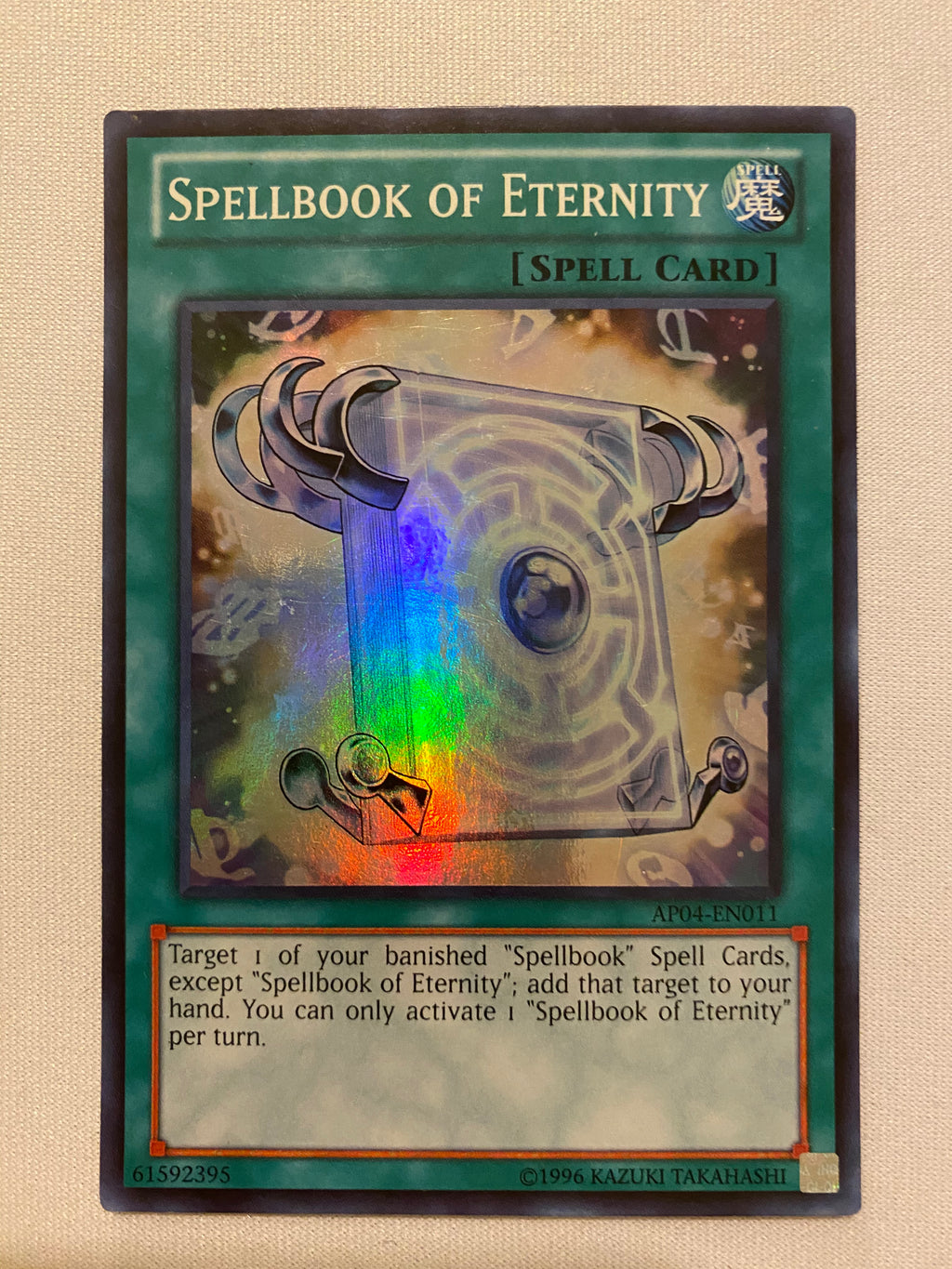 Yugioh Spellbook of Eternity AP04-EN011 Super Rare NM Yugioh Spellbook of Eternity AP04-EN011 Super Rare NM