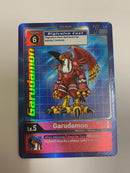 Digimon TCG Garudamon Alternate Art Foil EX1-006 Near Mint