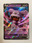 Granbull V 057/172 Brilliant Stars Ultra Rare  Pokemon Card Near Mint