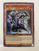 Yugioh Ninja Grandmaster Hanzo  SHVA-EN022  Super Rare  1st Edition NM