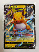 Raichu V 045/172  Ultra Rare Brilliant Stars Pokemon Card Near Mint