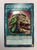 Yugioh Pot of Extravagance MP20-EN030 1st Edition Prismatic Secret Rare Near Mint