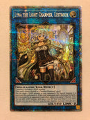 Yugioh Lyna the Light Charmer, Lustrous LIOV-EN049 Starlight Rare 1st Edition Near Mint