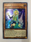 Yugioh Amazement Attendant Comica LIOV-EN008 Ultra Rare 1st Edition Near Mint
