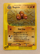 Dugtrio 10/165 Holo Reverse Holo Expedition Pokemon Card Near Mint