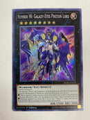 Yugioh Number 90: Galaxy-Eyes Photon Lord BLRR-EN033 Secret Rare 1st Edition NM