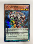 Yugioh D/D Orthros SDPD-EN004 1st Edition Super Rare NM