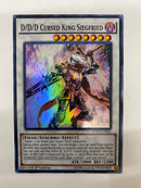 Yugioh D/D/D Cursed King Siegfried SDPD-EN042 1st Edition Super Rare NM