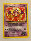 Sabrina's Jynx 57/132 Gym Challenge Uncommon Pokemon Card Near Mint