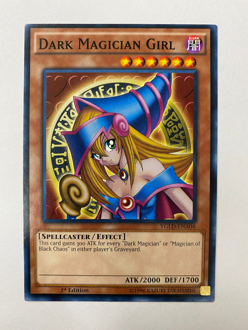 Yugioh Dark Magician Girl YGLD-ENA04 1st Edition NM