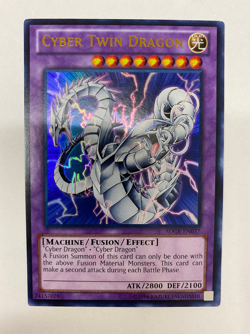 Yugioh Cyber Twin Dragon CRV-EN035  Super Rare Unlimited NM