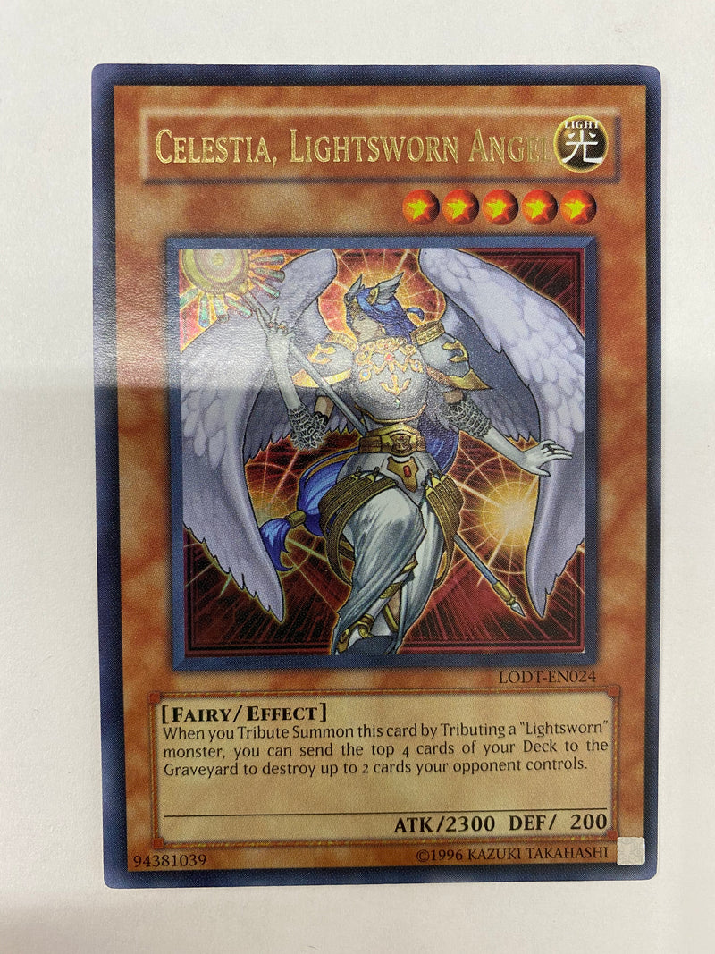 Yugioh Celestia, Lightsworn Angel LODT-EN024 Ultra Rare 1st Edition NM