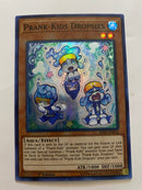 Yugioh Prank-Kids Dropsies HISU-EN016 Super Rare 1st Edition Near Mint