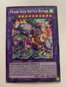 Yugioh Prank-Kids Battle Butler HISU-EN019 Secret Rare 1st Edition Near Mint