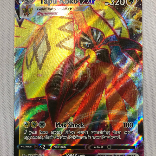Tapu Koko Vmax 051/163 Holo Rare Battle Styes Pokemon Card Near Mint