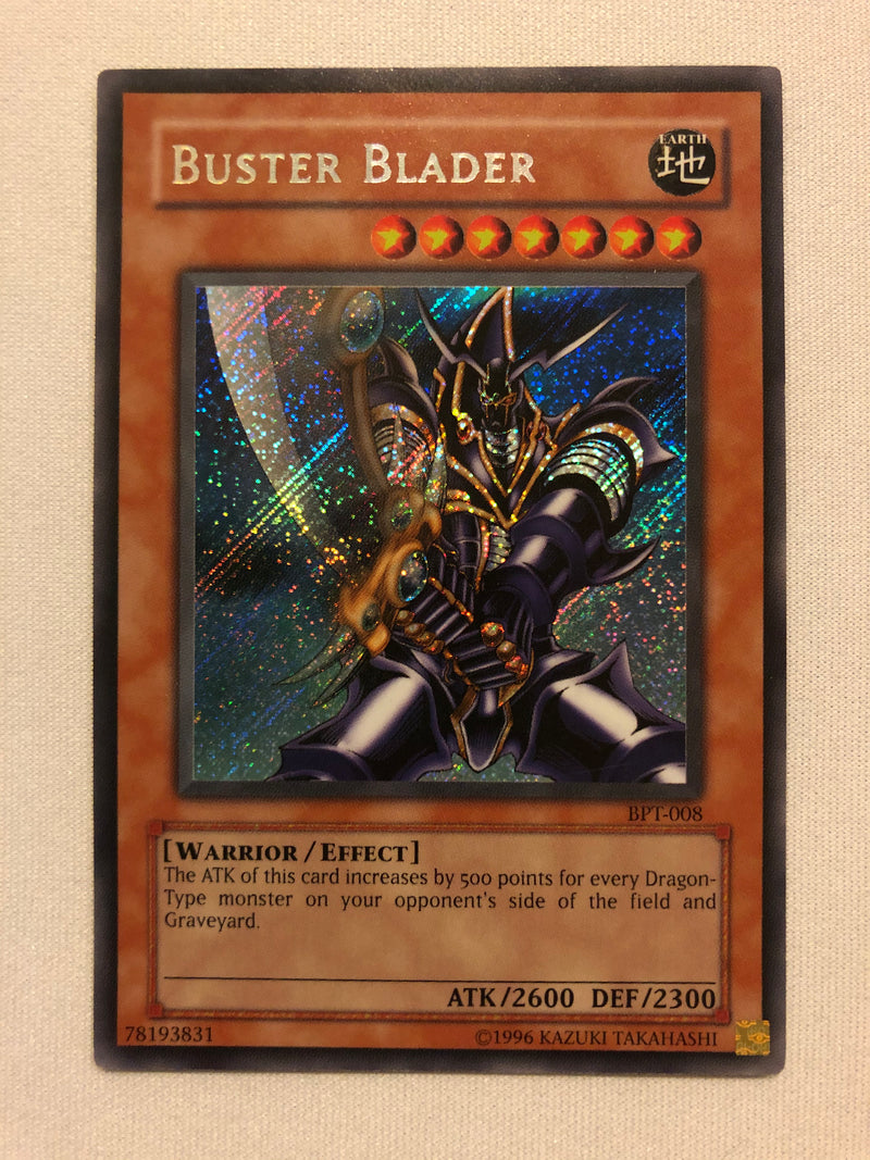 Yugioh Buster Blader BPT-008 Secret Rare Near Mint