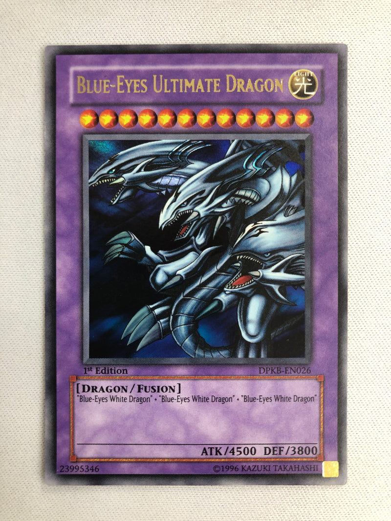 Yugioh Blue-Eyes Ultimate Dragon DPKB-EN026 Ultra Rare 1st Edition Near Mint