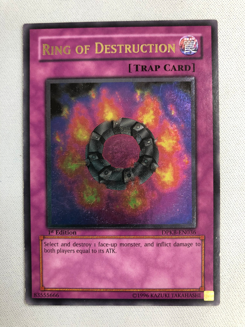 Yugioh Ring of Destruction DPKB-EN036 1st Edition Ultimate Rare Near Mint