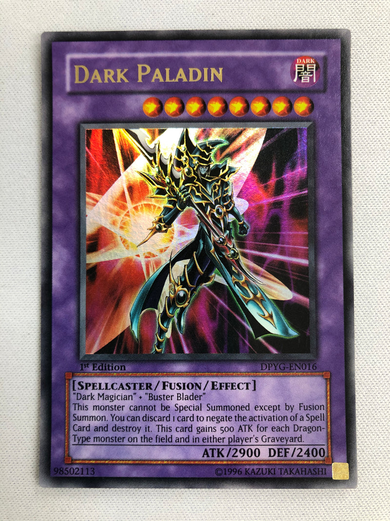 Yugioh Dark Paladin DPYG-EN016 Ultra Rare 1st Edition Near Mint