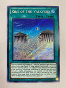 Yugioh Ride of the Valkyries  SHVA-EN006  Secret Rare 1st Edition NM