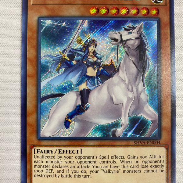 Yugioh Valkyrie Brunhilde SHVA-EN004 Secret Rare 1st Edition NM