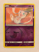 Mew 32/68 Reverse Holo Rare Pokemon Card Near Mint