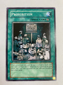 Yugioh Prohibition  SDMM-EN022  1st Edition Common NM