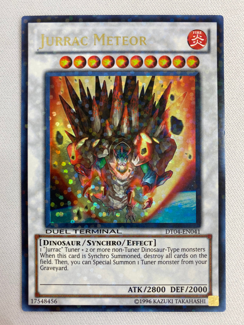 Yugioh Jurrac Meteor DT04-EN041 Duel Terminal Ultra Rare NM Yugioh Jurrac Meteor DT04-EN041 Duel Terminal Ultra Rare NM