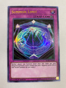 Yugioh Summon Limit BLHR-EN088 Ultra Rare 1st Edition Near Mint